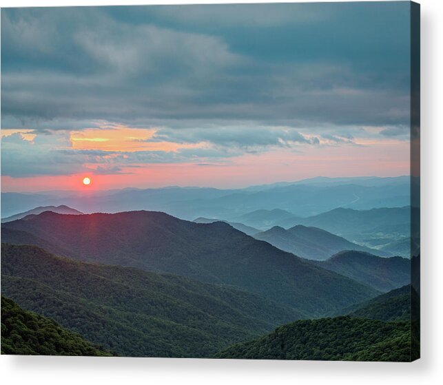  Acrylic Print featuring the photograph Sunset by David Waldrop
