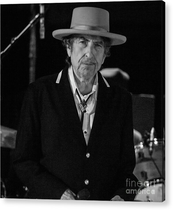 Bob Dylan Acrylic Print featuring the photograph Bob Dylan #12 by David Oppenheimer
