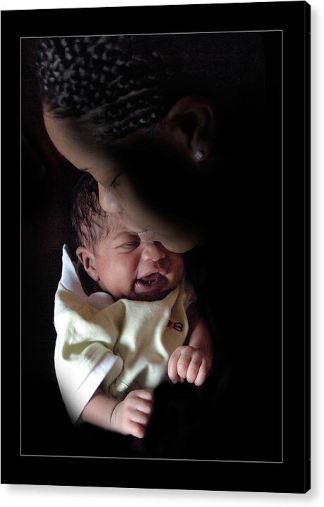 Photo Acrylic Print featuring the photograph Newborn by Richard Gordon