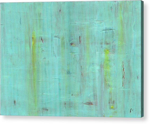 Gamma 37 Acrylic Print featuring the painting Gamma #37 Abstract Wall Art by Sensory Art House