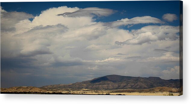 Monsoon Acrylic Print featuring the photograph Black Hills Monsoon Lenticular by Aaron Burrows