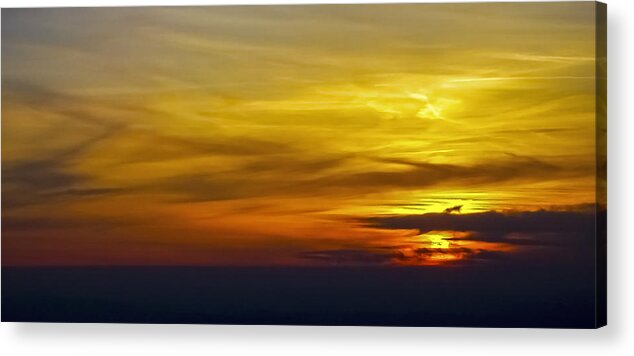 Sunset Acrylic Print featuring the photograph Goodbye Day by Greg Reed