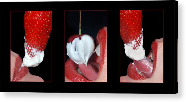 Adult Acrylic Print featuring the photograph Luscious by Joann Vitali