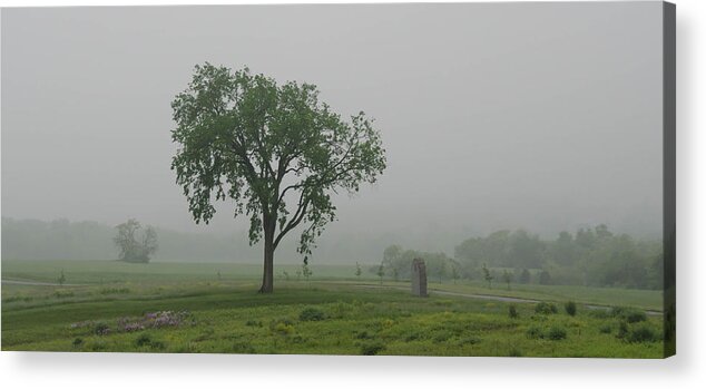 American Civil War Acrylic Print featuring the photograph Oak Ridge 2702 by Guy Whiteley