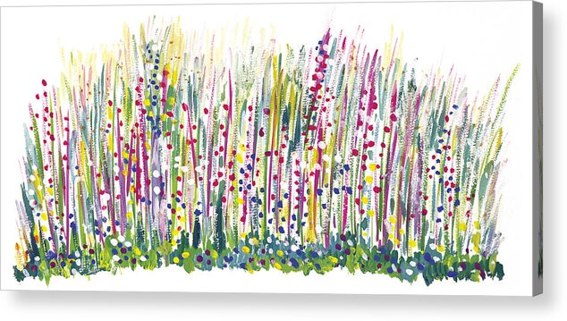 Spring Acrylic Print featuring the painting Pastel by Bjorn Sjogren