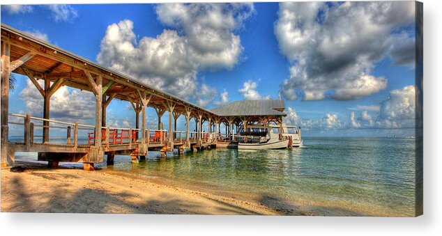 Florida Acrylic Print featuring the photograph Paradise Found #1 by Sean Allen