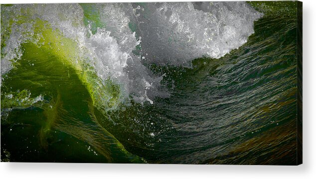 Water Acrylic Print featuring the photograph Sleeping Beauty Wave by Atom Crawford