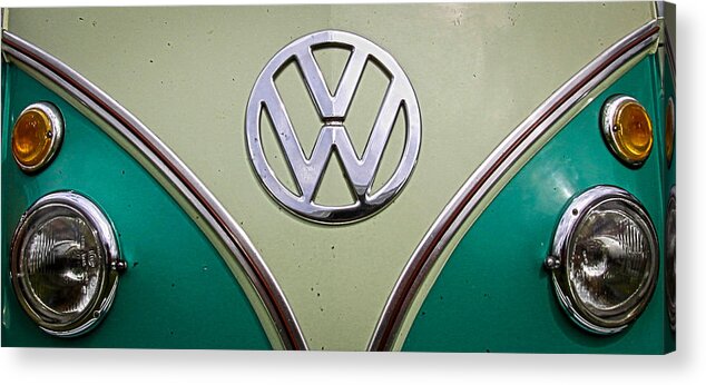 Volkswagen Acrylic Print featuring the photograph VW Van by Steve McKinzie