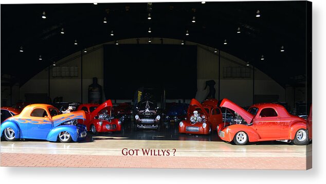 Willys Acrylic Print featuring the photograph Got Willys by Bill Dutting
