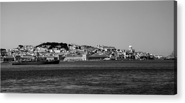 Lisbon Acrylic Print featuring the photograph Lisbon Waterfront 1b by Andrew Fare