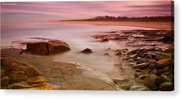 Seascape Photography Acrylic Print featuring the photograph Ocean beauty 801 by Kevin Chippindall