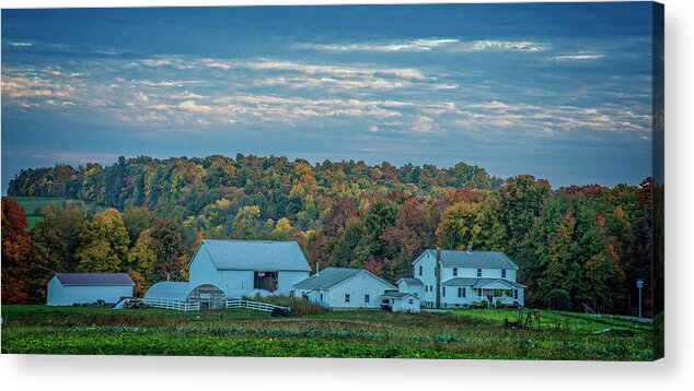 Rural America Acrylic Print featuring the photograph Ohio Farm by David Waldrop