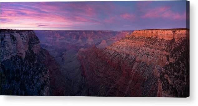 Scenics Acrylic Print featuring the photograph South Rim, Grand Canyon, Arizona, Usa #2 by Peter Adams