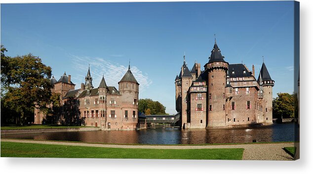 Scenics Acrylic Print featuring the photograph Castle De Haar by Digitalimagination