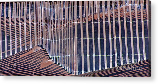 Dark Acrylic Print featuring the digital art Entrapment by Scott Evers