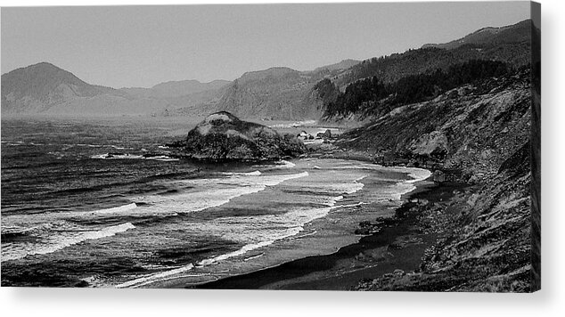 Oregon Acrylic Print featuring the photograph Fog Rolling in by S Katz