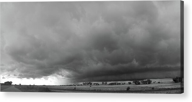Nebraskasc Acrylic Print featuring the photograph Storm Chasin in Nader Alley 009 by NebraskaSC