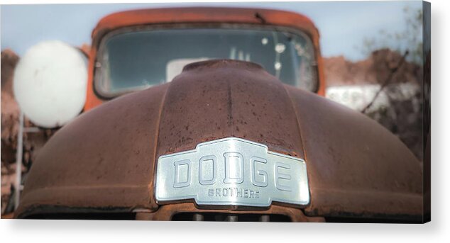 Dodge Acrylic Print featuring the photograph Dodge Brothers by Darrell Foster