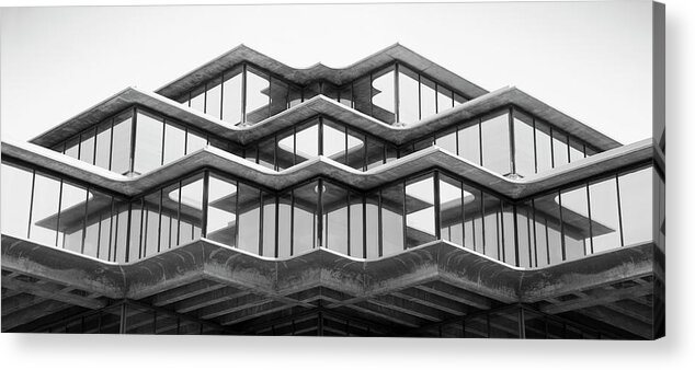 San Diego Acrylic Print featuring the photograph Geisel Library by William Dunigan