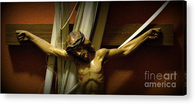Good Friday Acrylic Print featuring the photograph Good Friday by Frank J Casella