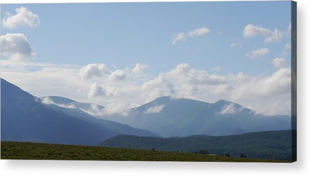 Jane Ford Janeford Acrylic Print featuring the photograph Luray, VA Moutains by Jane Ford