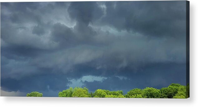 Weather Acrylic Print featuring the photograph Middle Tennessee Thunderstorm by Ally White