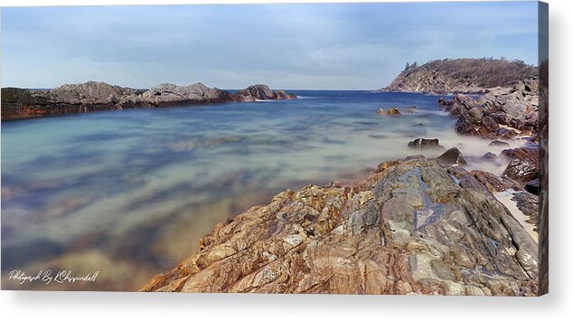 Forster Photography Acrylic Print featuring the digital art On The Rocks Forster 88226 by Kevin Chippindall