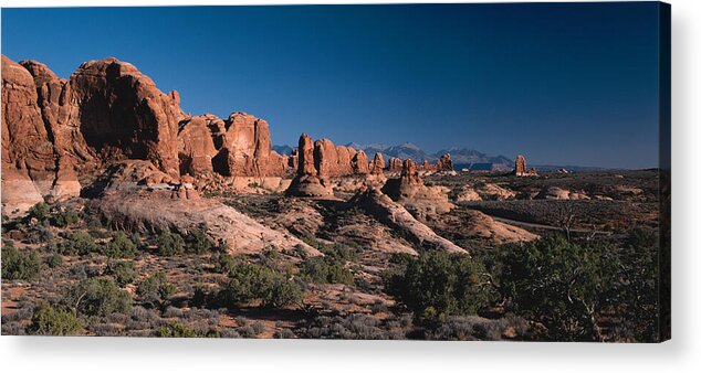 Scenics Acrylic Print featuring the photograph Red Rock Scenery In Southern Utah by Photodisc