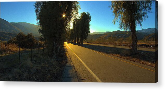 Riverside Acrylic Print featuring the photograph Route 74 by Viktor Savchenko