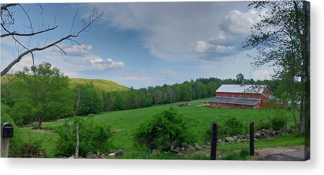 Farm Acrylic Print featuring the photograph Winchester, CT by Dani McEvoy