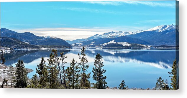 Lake Dillon Acrylic Print featuring the photograph Lake Dillon Colorado by Stephen Johnson