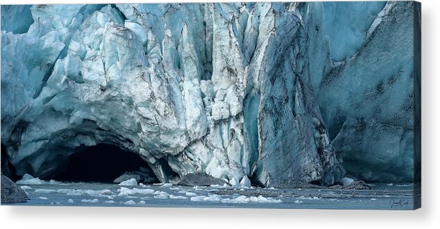 Alaska Acrylic Print featuring the photograph Lair of the Frost Dragon by James Covello