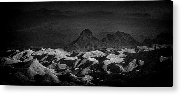 Tranquility Acrylic Print featuring the photograph South Rim In Big Bend N.p by Dean Fikar