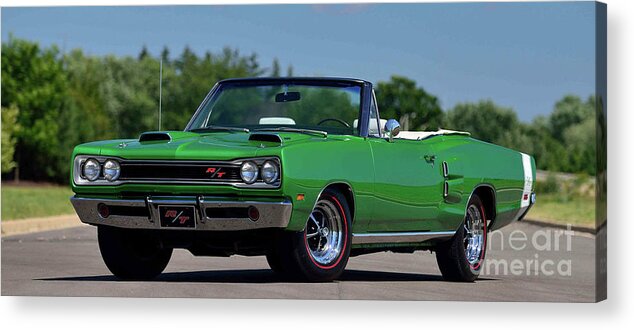 Dodge Acrylic Print featuring the photograph Dodge Hemi by Action