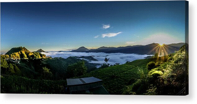 Apo Acrylic Print featuring the photograph Sea of Clouds in Mountain Province by Arj Munoz