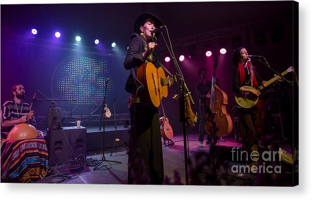 Leah Song Acrylic Print featuring the photograph Rising Appalachia by David Oppenheimer