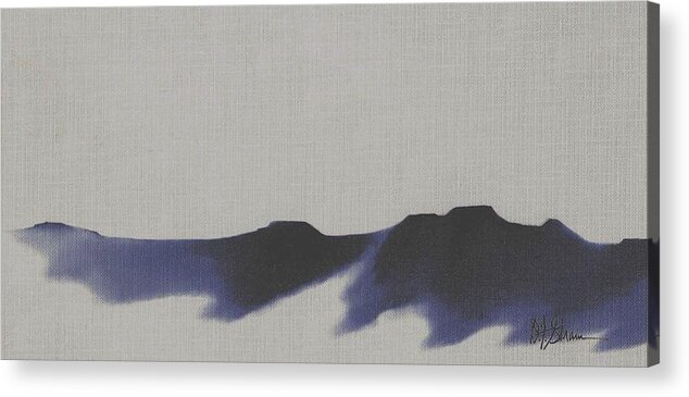 Fineartamerica.com Acrylic Print featuring the painting Sand Drifts Number 17 by Diane Strain