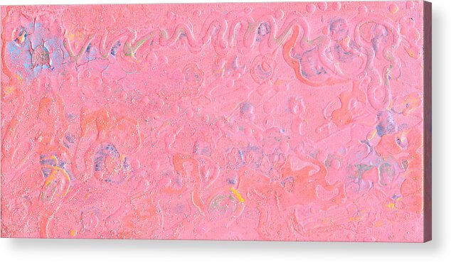 Abstract Acrylic Print featuring the mixed media Baby's Breath by Strangefire Art    Scylla Liscombe