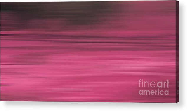 Abstract Paintings Acrylic Print featuring the digital art Abstract Earth Motion Aubergine by Linsey Williams