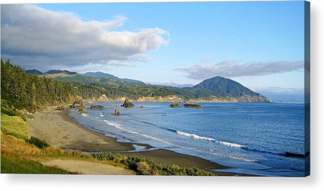 Scenic Acrylic Print featuring the photograph North Coast by AJ Schibig