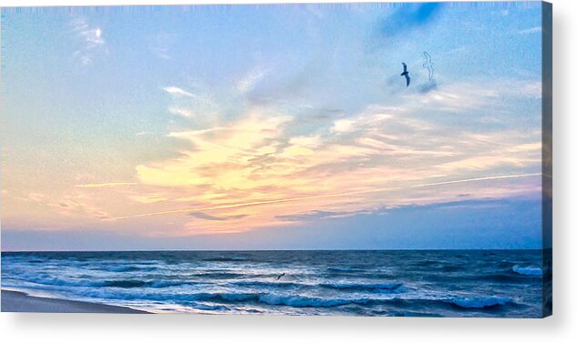 Paraclete Acrylic Print featuring the photograph Paraclete at Sunrise by Mary Hahn Ward