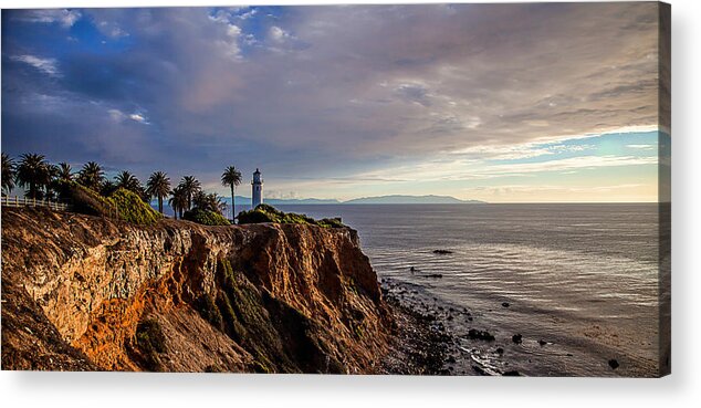 Lighthouse Acrylic Print featuring the photograph Point Vicente Lighthouse by April Reppucci