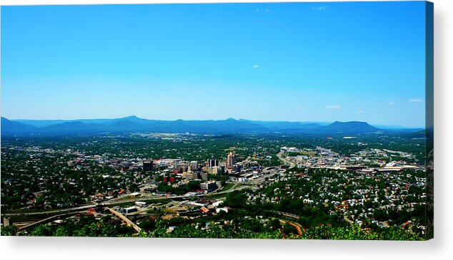 Roanoke Acrylic Print featuring the photograph The Roanoke Valley by Kara Stewart