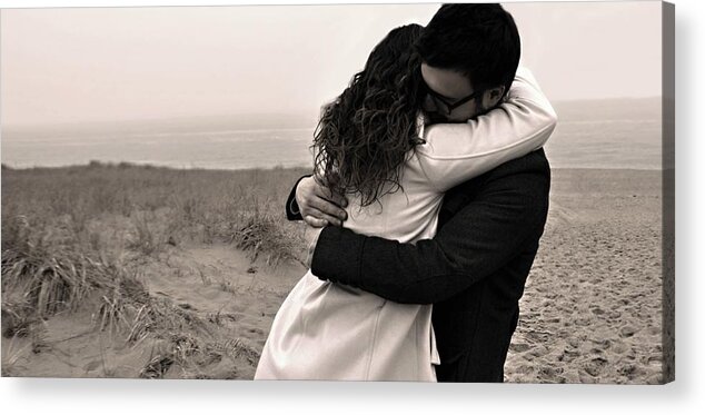 Love Acrylic Print featuring the photograph The Embrace by Marysue Ryan