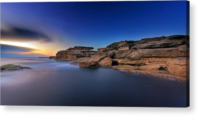 Long Exposure Acrylic Print featuring the photograph The Inner Sanctum by Mark Lucey