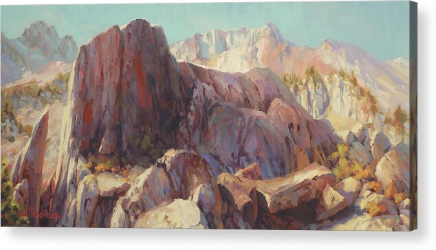 Wilderness Acrylic Print featuring the painting Ascension by Steve Henderson