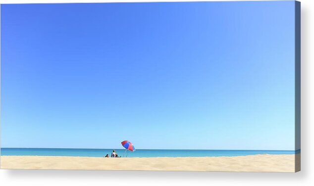 Chilling Acrylic Print featuring the photograph Chilling at Cable Beach by Chris Cousins