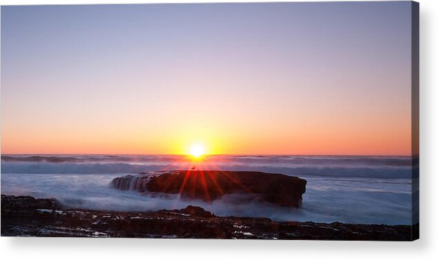 Landscape Acrylic Print featuring the photograph End Of Another Day by Catherine Lau