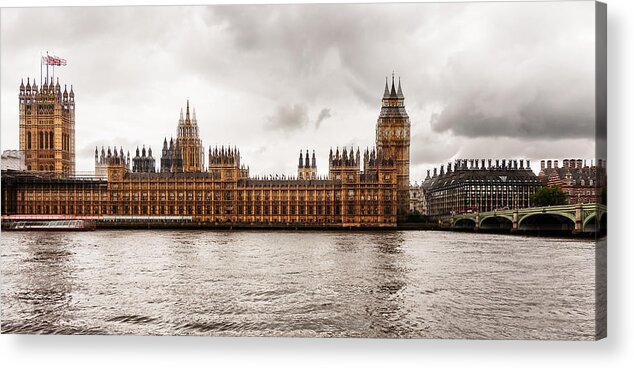 Parliament Acrylic Print featuring the photograph House of Parliament lll by Marcus Karlsson Sall