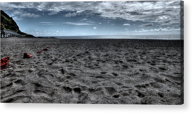 Acores Acrylic Print featuring the photograph Panoramic-11 by Joseph Amaral